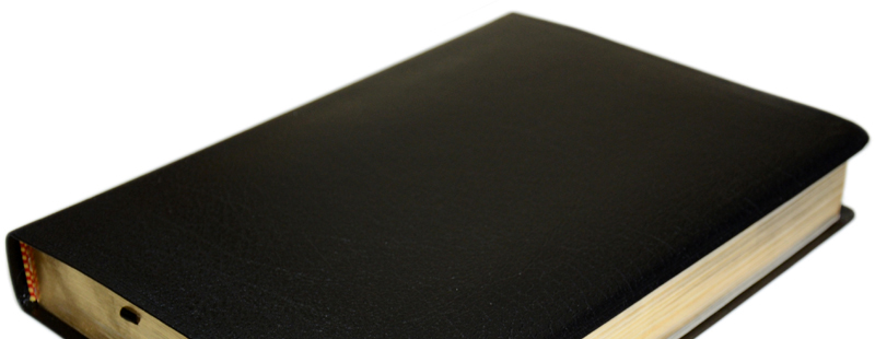 The Defender"s Stady Bible King James Version / чорна золотий зріз без індексів, ляссе, коробка