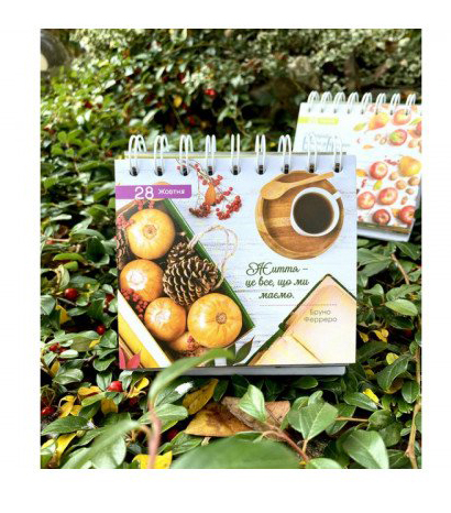 365 моментів щастя на щодень / календар настільний недатований пружина