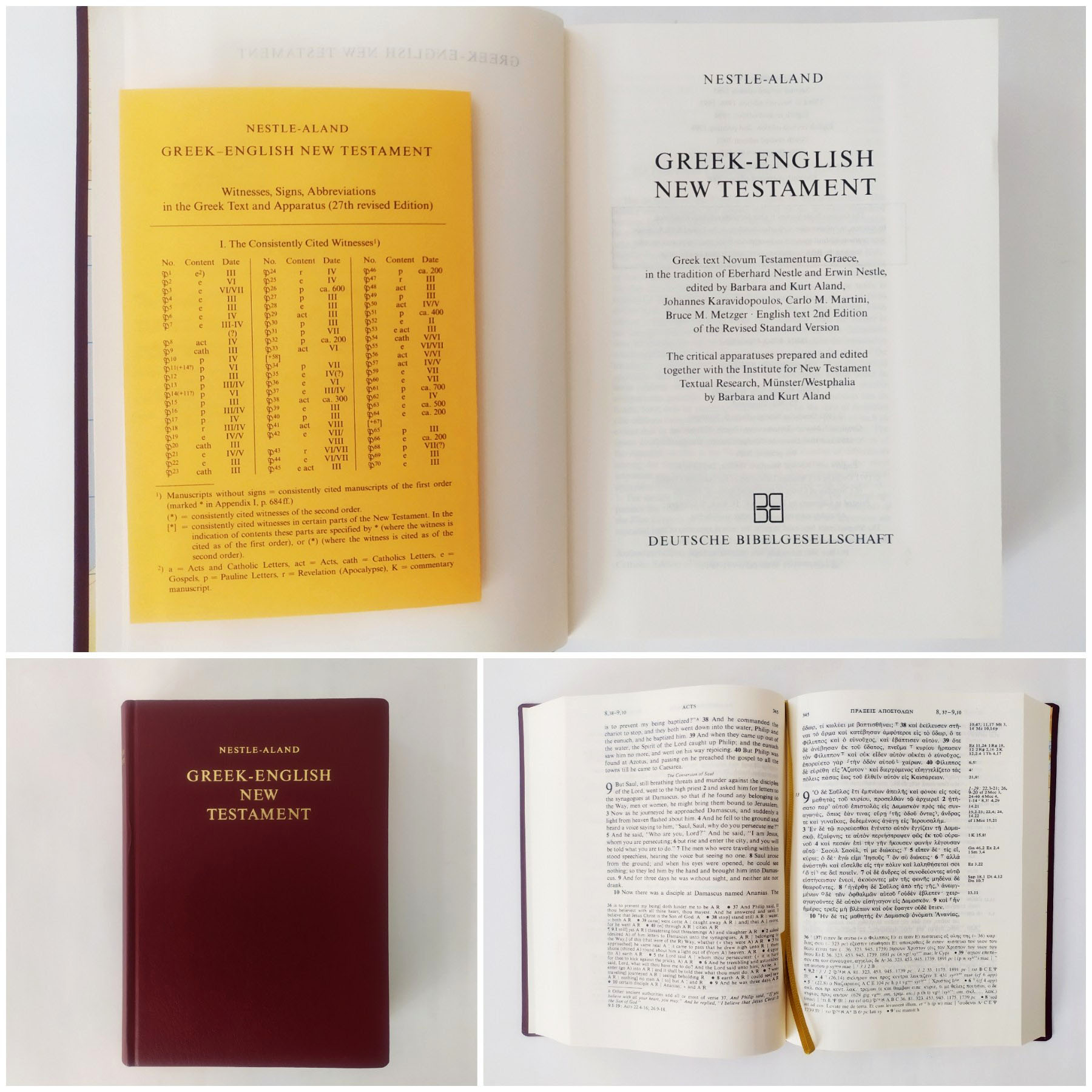 Greek-English. New Testament. Nestle-Aland. Греко-англійський Новий Заповіт